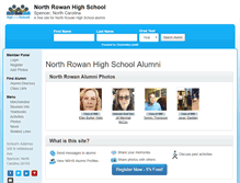 Tablet Screenshot of northrowanhighschool.com